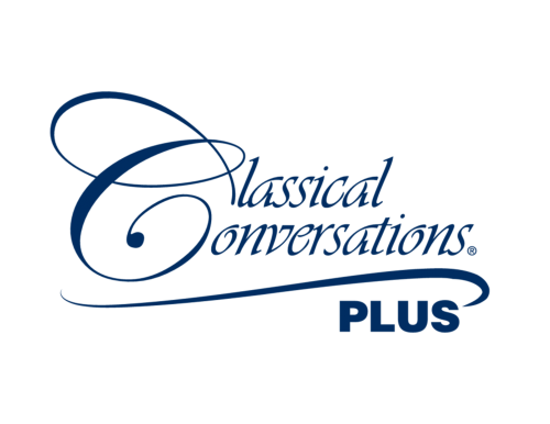 Classical Conversations Plus logo in navy blue