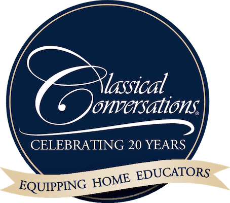 Classical Conversations celebrating 20 years equipping home educators badge